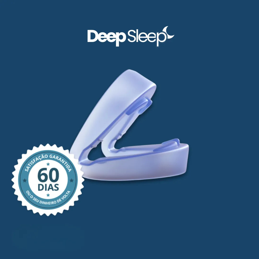 [OFERTAS RELÂMPAGO] Protetor Bucal Anti-Ronco Deep Sleep® - DISPONÍVEL ATÉ AS 23h