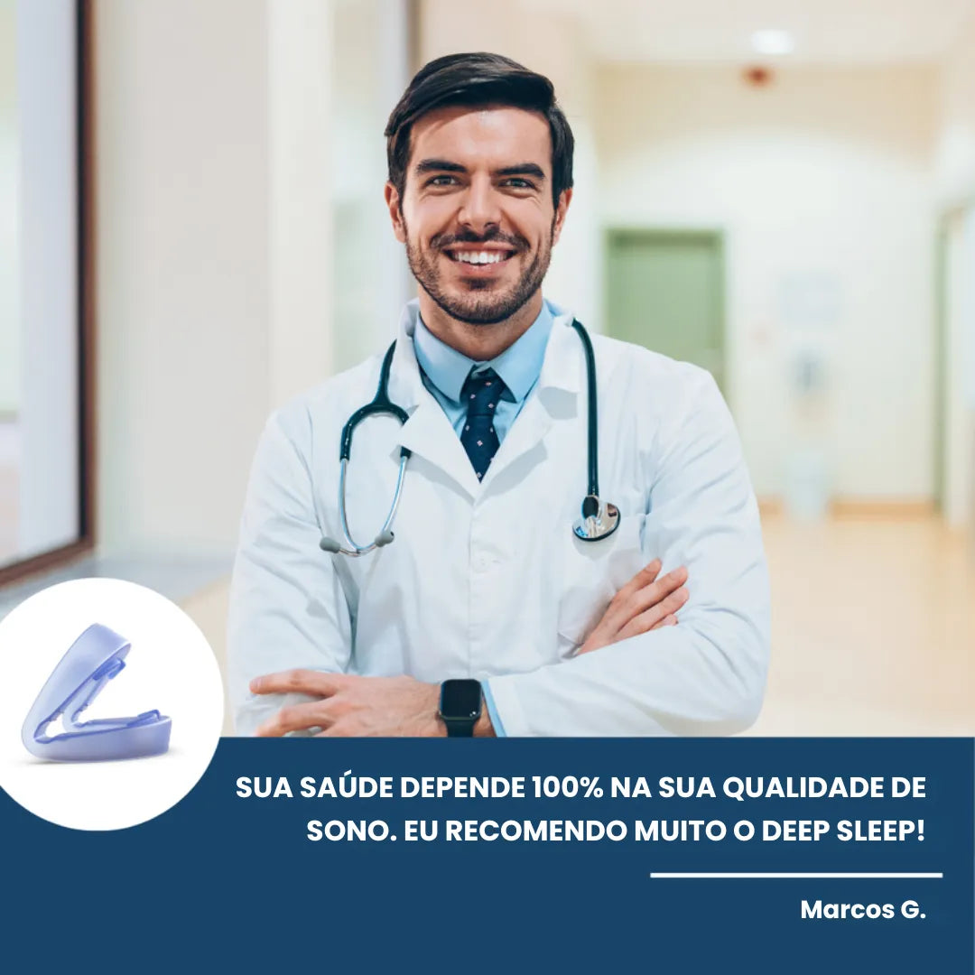[OFERTAS RELÂMPAGO] Protetor Bucal Anti-Ronco Deep Sleep® - DISPONÍVEL ATÉ AS 23h